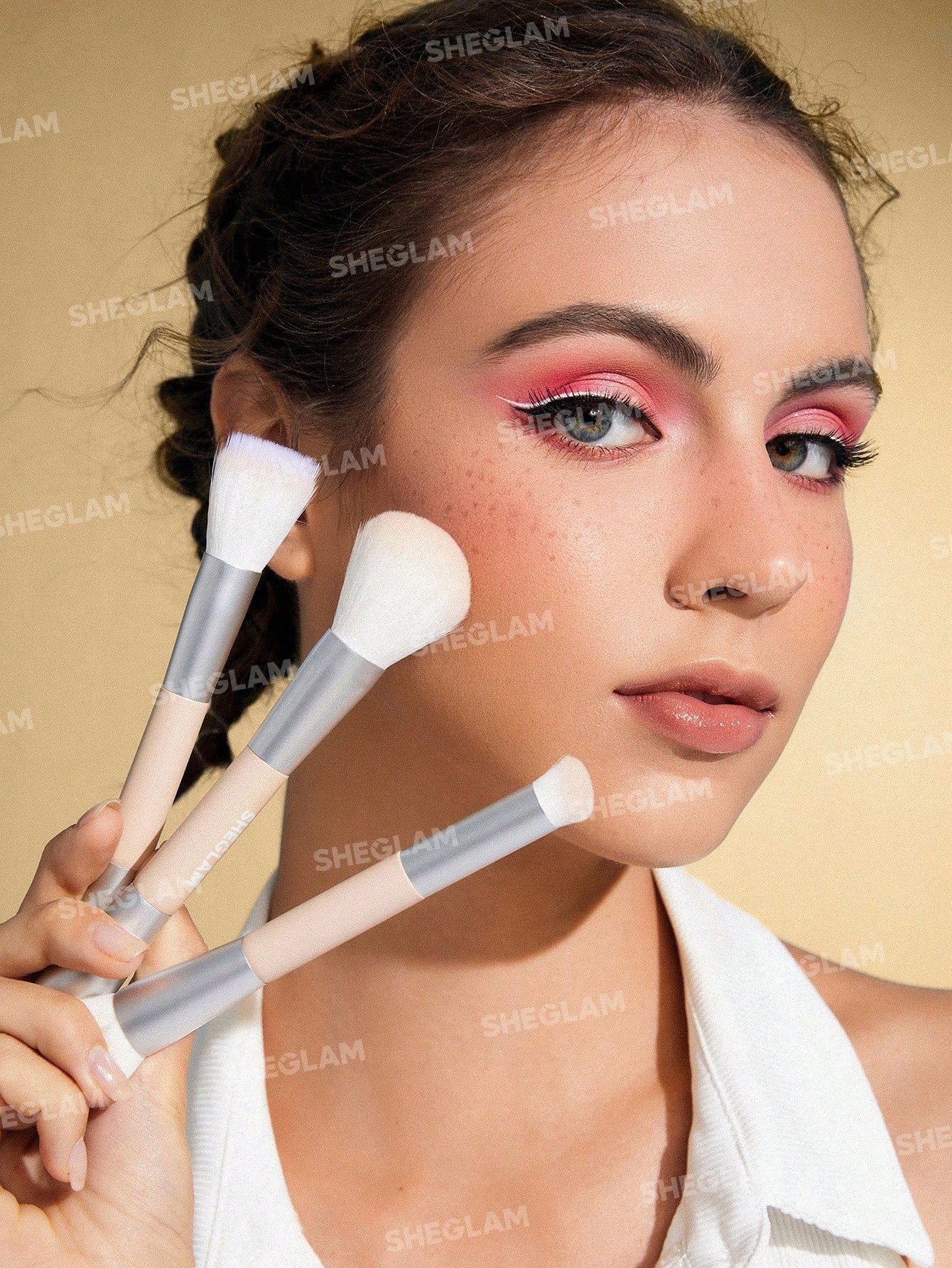 Sheglam Glam 101 Face Essentials Brush Set