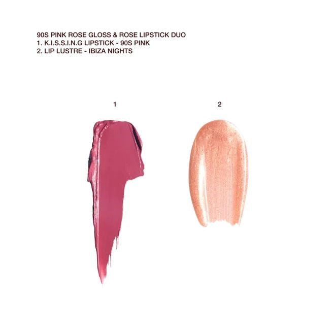 CHARLOTTE TILBURY GLOSS & LIPSTICK DUO 90S PINK