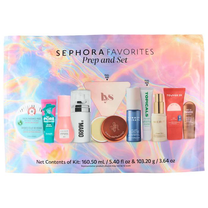 Sephora Favorites Prep & Set Makeup and Skincare Value Set
