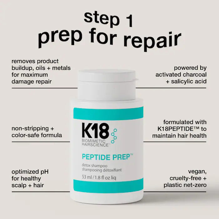 K18 Biomimetic Hairscience Ultimate Reset + Repair Hair Mask and Shampoo Set