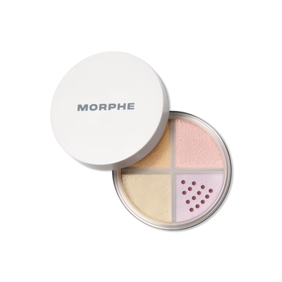 Morphe Bake & Set Loose Powder Quad Bright Balance
