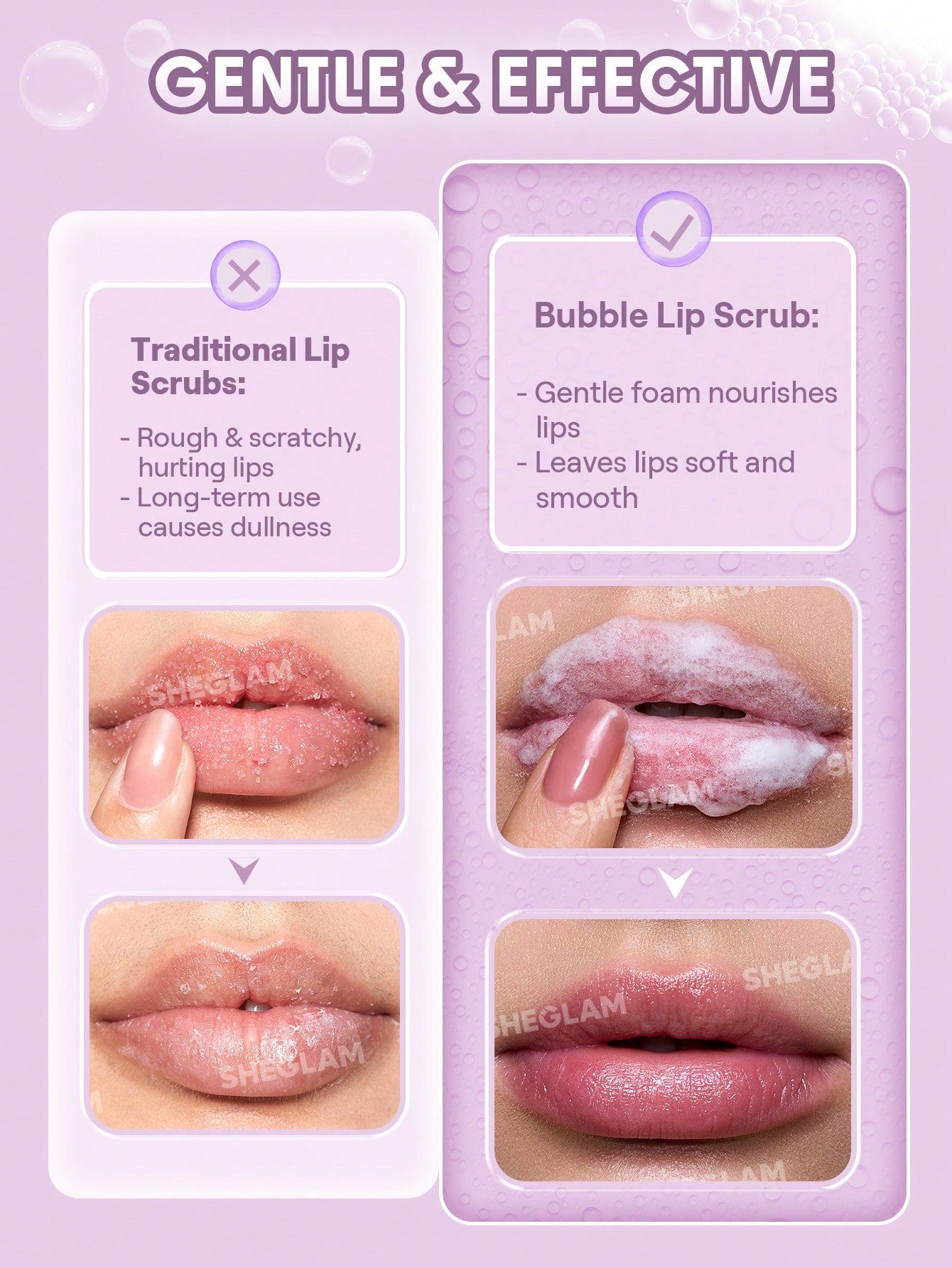 Sheglam Bubble Buff Lip Scrub