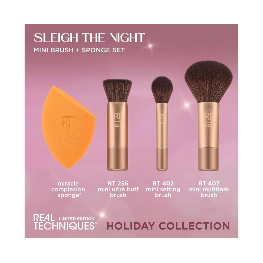 Real Techniques - Sleigh The Night Brush Set
