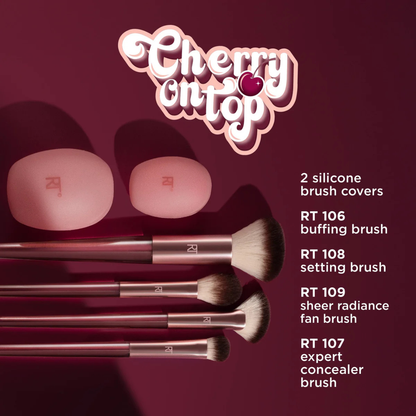 Real Techniques - Cherry On Top Brush Set