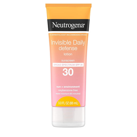 Neutrogena Invisible Daily Defense Sunscreen Lotion SPF 30