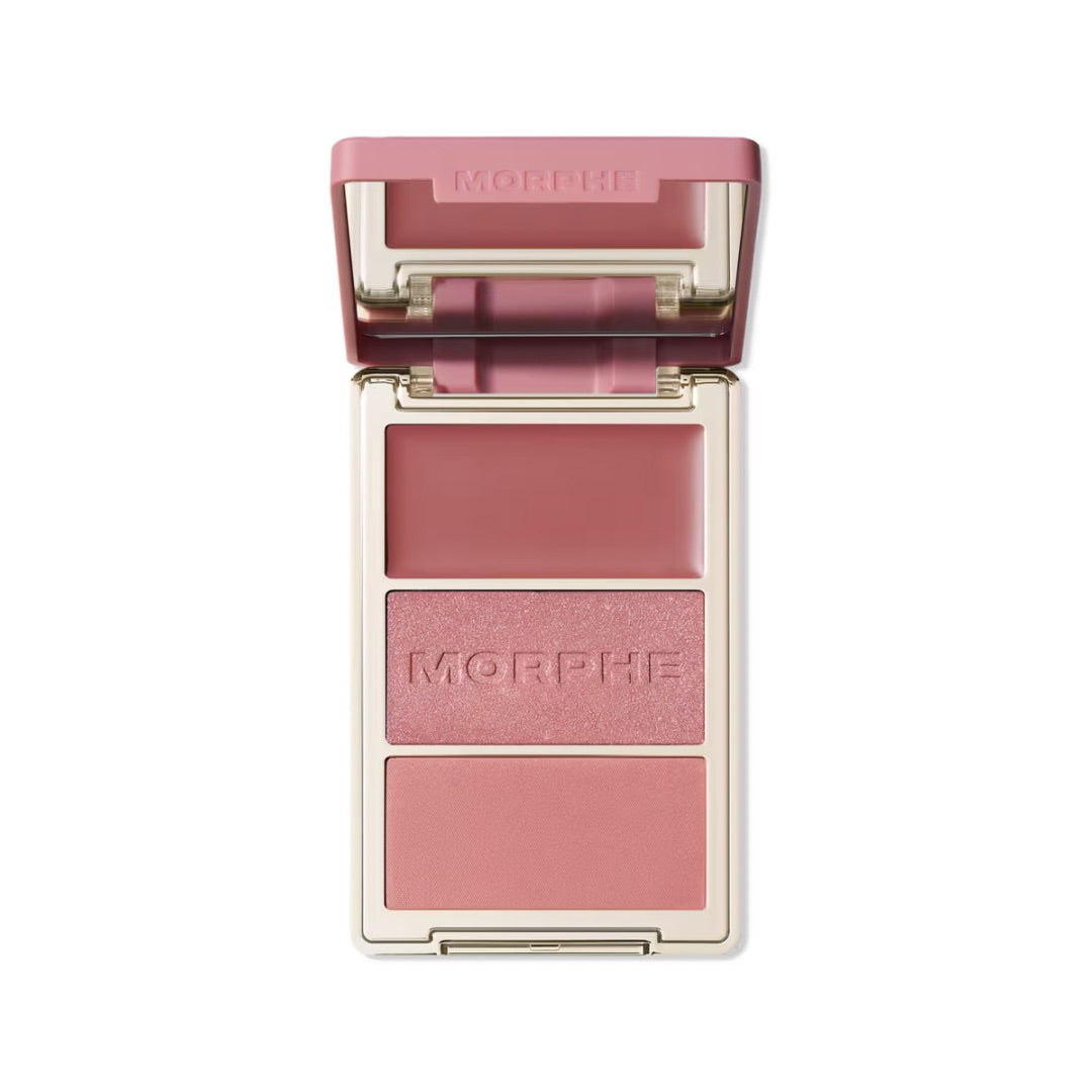 Morphe Cheek Thrills Multi-Finish Face Trio