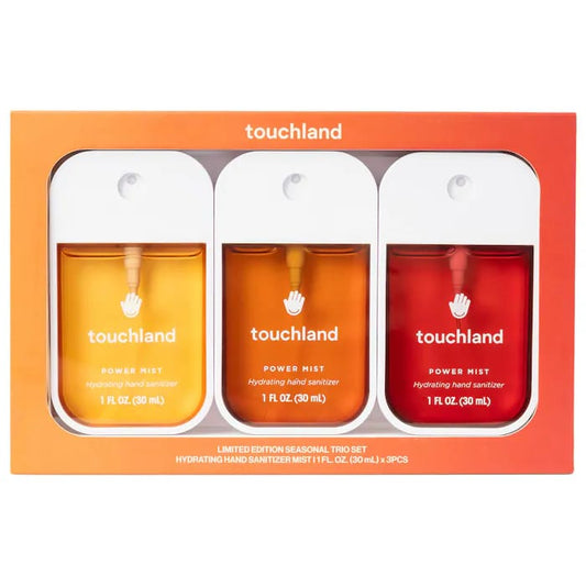 Touchland 
Limited Edition Power Mist Hydrating Hand Sanitizer Seasonal Trio Set