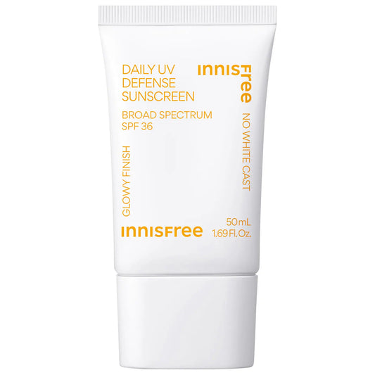 Innis Free Daily UV Defense Invisible Broad Spectrum SPF 36 Sunscreen