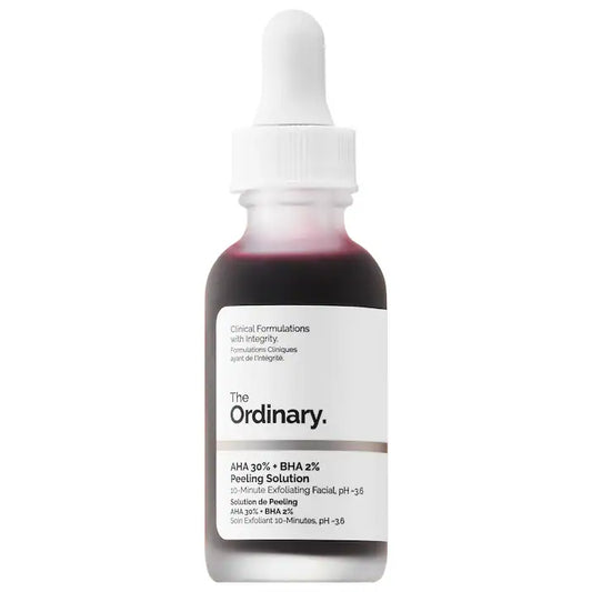 The ordinary AHA 30% + BHA 2% Exfoliating Peeling Solution