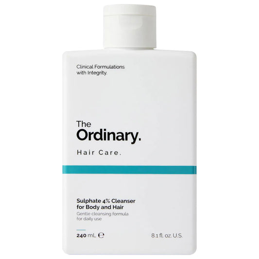 The ordinary sulphate 4% shampoo clenser for body & hair