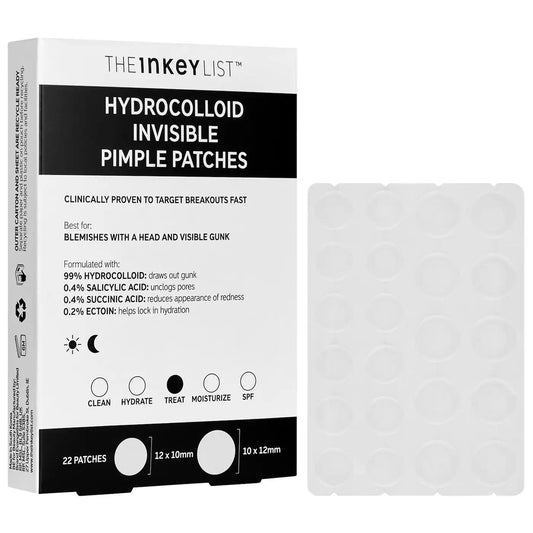 The Inkey List Hydrocolloid Invisible Pimple Patches