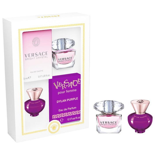 Versace Mini Dylan Purple & Bright Crystal Perfume Set