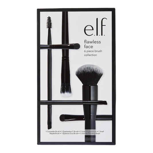 Elf Cosmetics Flawless Face 6 Piece Brush Collection