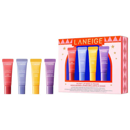 LANEIGE  Glowy Lip Minis Lip Treatment Gift Set