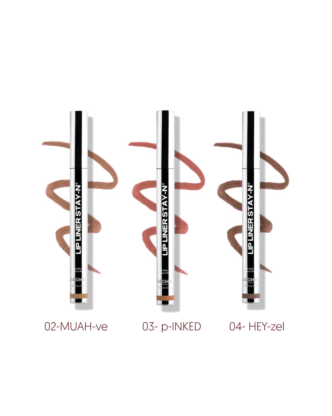 Sacheu LIP LINER STAY-N® BESTSELLER BUNDLE
