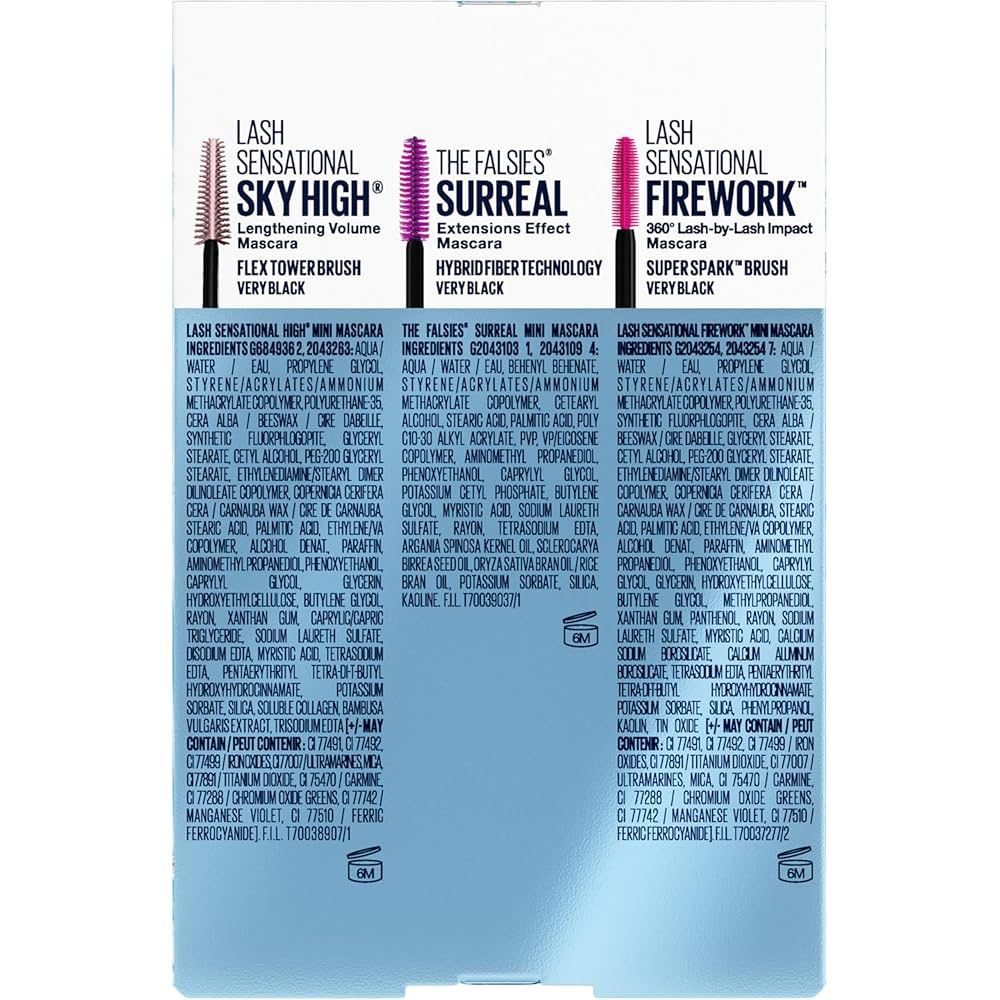 Mini mascara Gift set - Maybelline