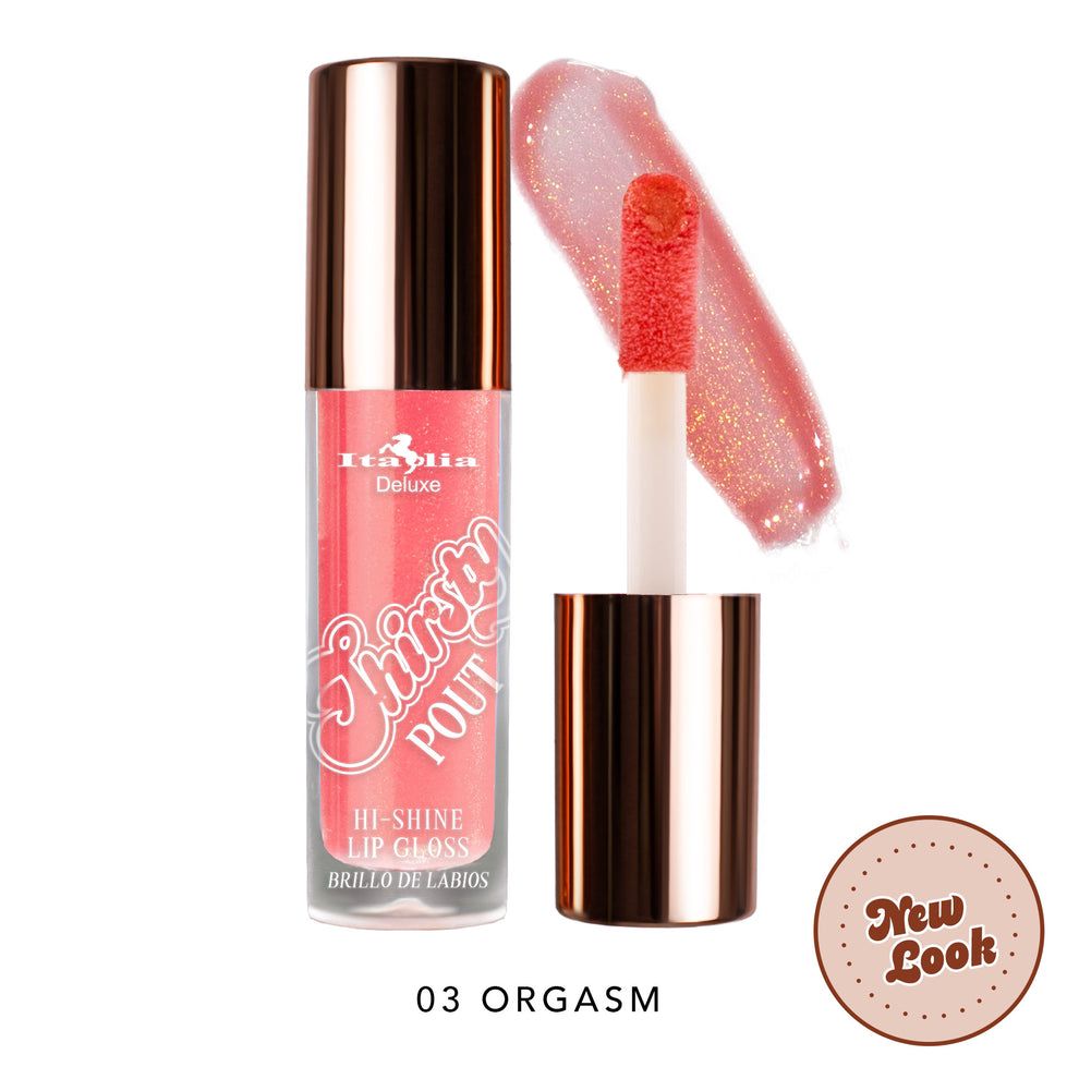 Italia Deluxe Thirsty Pout Hi-Shine Lip Gloss