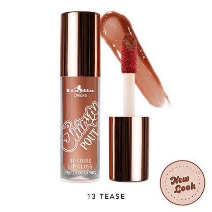 Italia Deluxe Thirsty Pout Hi-Shine Lip Gloss