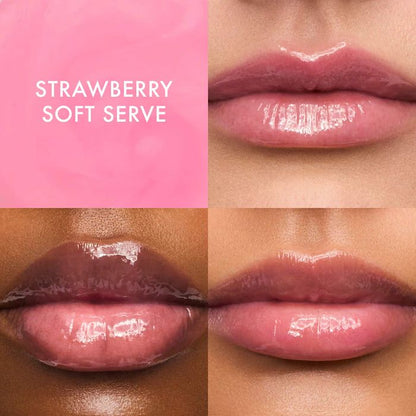 Summer Fridays  Sweet Pink Duo with Birthday Cake + Strawberry Soft Serve Lip Butter Balm