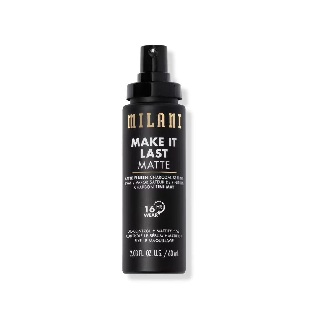 Milani Make It Last Matte - Matte Finish Charcoal Setting Spray