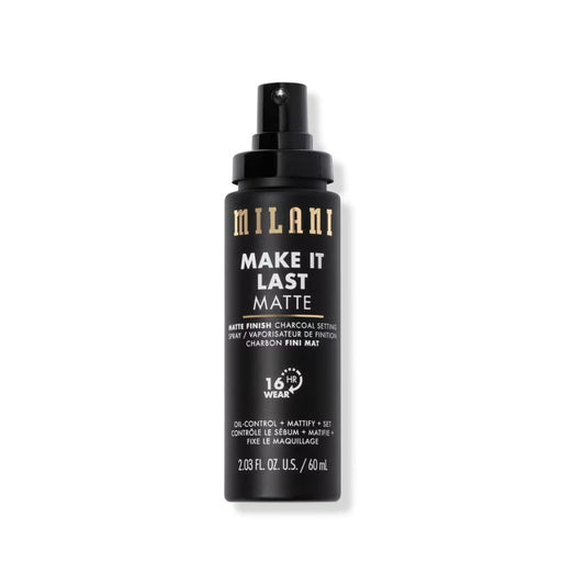 Milani Make It Last Matte - Matte Finish Charcoal Setting Spray