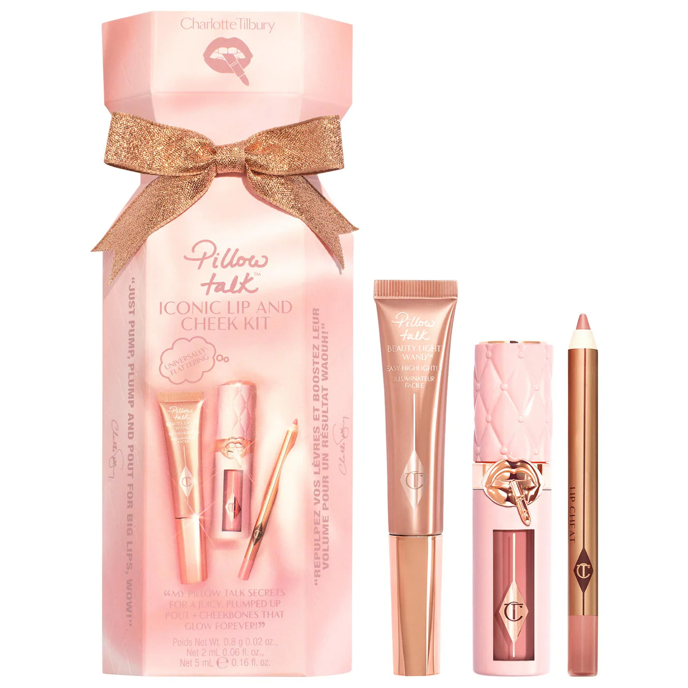 Charlotte Tilbury – Lip and Cheek Trio Makeup Gift Set